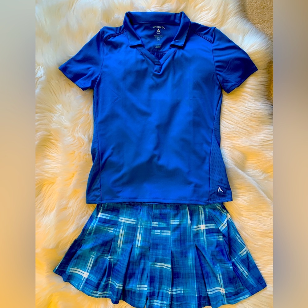 Antigua outfit skort & shirt